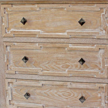 Load image into Gallery viewer, 16 x 32 x 32 Natural 3 Drawer Rustic White-Washed Wood - Cabinet