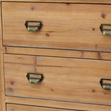 Load image into Gallery viewer, 15 x 30 x 30 Natural 3 Drawer Minimalist Loft Wood - Filing Cabinet