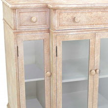 Load image into Gallery viewer, 14 x 42 x 34 Beige Vintage French Style Distressed - Hallway Cabinet