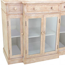 Load image into Gallery viewer, 14 x 42 x 34 Beige Vintage French Style Distressed - Hallway Cabinet