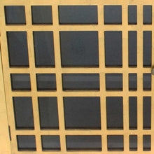 Load image into Gallery viewer, 16 x 48 x 32 Gold Rustic Lattice Wood - Cabinet