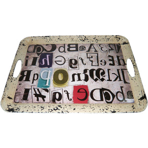 1 x 20 x 15 Multi Color Metal Inspiration Tray