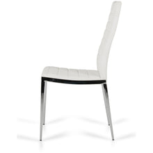 Load image into Gallery viewer, Libby - Modern White Leatherette Dining Chair (Set of 2)