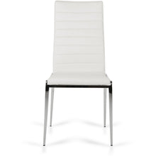 Load image into Gallery viewer, Libby - Modern White Leatherette Dining Chair (Set of 2)