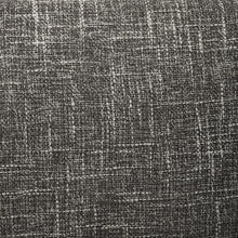 Load image into Gallery viewer, Set of 2 Modern Grey Fabric Dining Chair with Sleek Black Legs