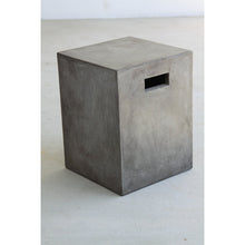 Load image into Gallery viewer, 18&quot; Concrete Dining Stool