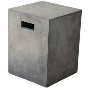 18" Concrete Dining Stool