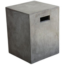 Load image into Gallery viewer, 18&quot; Concrete Dining Stool