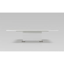 Load image into Gallery viewer, 30&quot; White MDF and Steel Dining Table