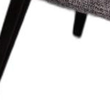 Load image into Gallery viewer, 31&quot; Grey Fabric Dining Chair with Wood Legs