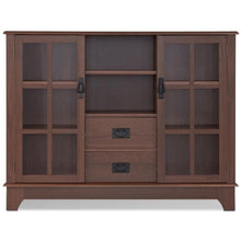 Load image into Gallery viewer, 42&quot; X 12&quot; X 32&quot; Walnut Mdf Cabinet