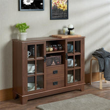 Load image into Gallery viewer, 42&quot; X 12&quot; X 32&quot; Walnut Mdf Cabinet