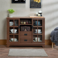 Load image into Gallery viewer, 42&quot; X 12&quot; X 32&quot; Walnut Mdf Cabinet