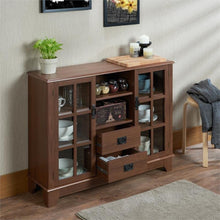 Load image into Gallery viewer, 42&quot; X 12&quot; X 32&quot; Walnut Mdf Cabinet