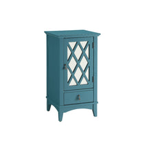 Load image into Gallery viewer, Pop of Color Teal Accent Cabinet