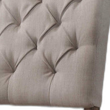 Load image into Gallery viewer, 19&quot; X 23&quot; X 43&quot; 2pc Cream Linen And Weathered Oak Side Chair