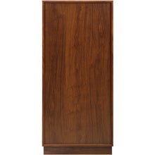 Load image into Gallery viewer, 24&quot; X 20&quot; X 52&quot; Wine Cabinet In Walnut - Mdf