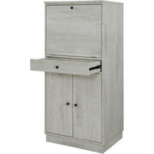 Load image into Gallery viewer, 24&quot; X 20&quot; X 52&quot; Antique White Mdf Wine Cabinet