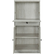 Load image into Gallery viewer, 24&quot; X 20&quot; X 52&quot; Antique White Mdf Wine Cabinet