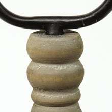 Load image into Gallery viewer, Two-Tier Decorative Wood Stand with Metal Handle