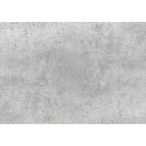 36" x 48" x 31" Grey Particle Board and Chrome Metal Dining Table