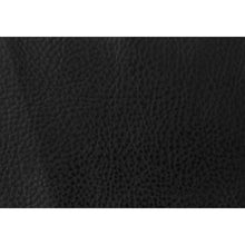 Load image into Gallery viewer, Two 77.5&quot; Black Leather Look Chrome Metal and Foam Dining Chairs