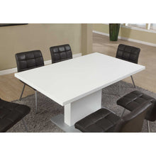 Load image into Gallery viewer, 35.5&quot; x 59&quot; x 30&quot; White Metal Dining Table