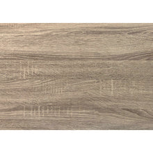 Load image into Gallery viewer, 36&quot; x 60&quot; x 30&quot; Dark Taupe Black HollowCore Particle Board Metal Dining Table
