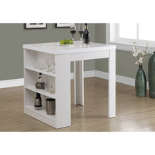 Load image into Gallery viewer, 30&quot; White Particle Board Hollow Core and MDF Counter Height Dining Table