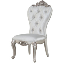 Load image into Gallery viewer, Set of 2 Antique White and Cream Voguish Dining Chair