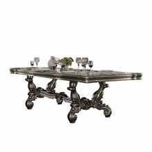 Load image into Gallery viewer, 46&quot; X 120&quot; X 32&quot; Antique Platinum Wood Poly Resin Dining Table (120&#39;L)