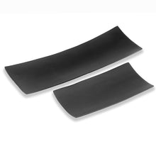 Load image into Gallery viewer, 6&quot; x 18&quot; x 2&quot; Black Long Trays Set of 2