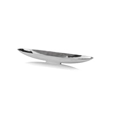 Load image into Gallery viewer, 32&quot; Contempo Shiny Silver Long Boat Tray