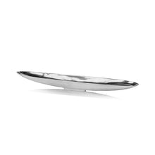 Load image into Gallery viewer, 37&quot; Contempo Shiny Silver Large Long Boat Tray