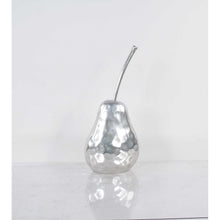 Load image into Gallery viewer, Delicious Hammered Finish Pear Statue