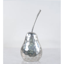 Load image into Gallery viewer, Delicious Hammered Finish Pear Statue