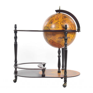 20" x 32" x 36" Red Globe Drink Trolley