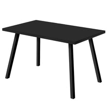 Load image into Gallery viewer, 60&quot; X 36&quot; X 31 &quot; Black Black Metal Dining Table