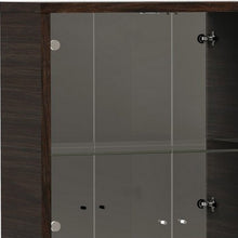 Load image into Gallery viewer, 43&quot; X 16&quot; X 76&quot; Wenge Vetrina