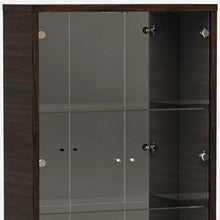 Load image into Gallery viewer, 43&quot; X 16&quot; X 76&quot; Wenge Vetrina
