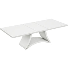 Load image into Gallery viewer, Modern White High Gloss Finish Dining Table