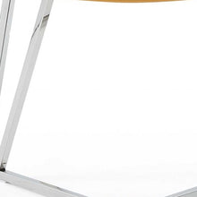 Load image into Gallery viewer, Set of 2 Yellow Faux Leather Dining Chairs