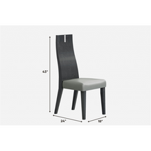 Load image into Gallery viewer, Set of 2 Chair Faux Leather Metal Dining Chairs