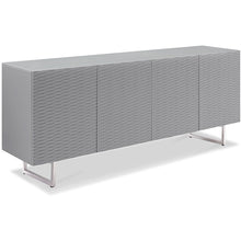 Load image into Gallery viewer, 79 X 18 X 32 Gray Metal Buffet
