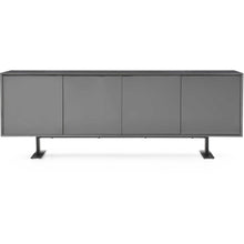 Load image into Gallery viewer, 87 X 18 X 31.5 Gray Metal Buffet