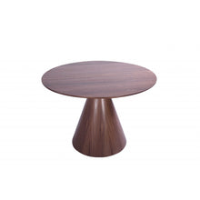 Load image into Gallery viewer, 47 X 47 X 30 Walnut Veneer Round Dining Table