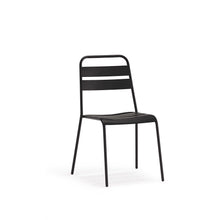 Load image into Gallery viewer, Set of 4 Gray Stacking Aluminum Armless Chairs