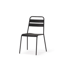 Load image into Gallery viewer, Set of 4 Gray Stacking Aluminum Armless Chairs