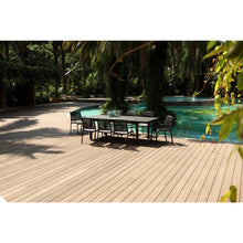 Load image into Gallery viewer, 71 X 43 X 30 Gray Aluminum Extendable Dining Table