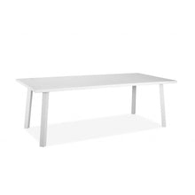 Load image into Gallery viewer, 87 X 39 X 29 White Aluminum Dining Table